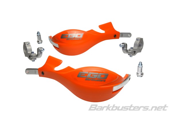 Barkbusters EGO-005 Handprotektor mit Backbone - Paar mit Anbausatz für konische 28,5mm Lenker