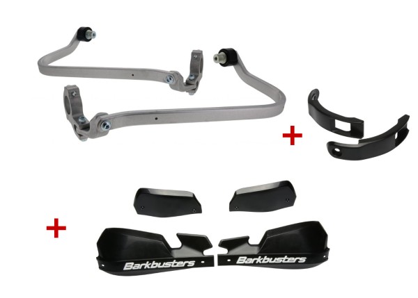 Barkbusters BHG-082-NP Honda CRF 1100 L - Handguard Kit including VPS Plastics and Skid Plates
